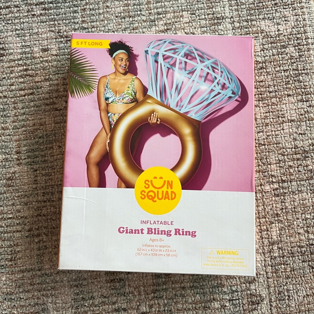 Sun Squad Bling Ring Pool float | 5 ft